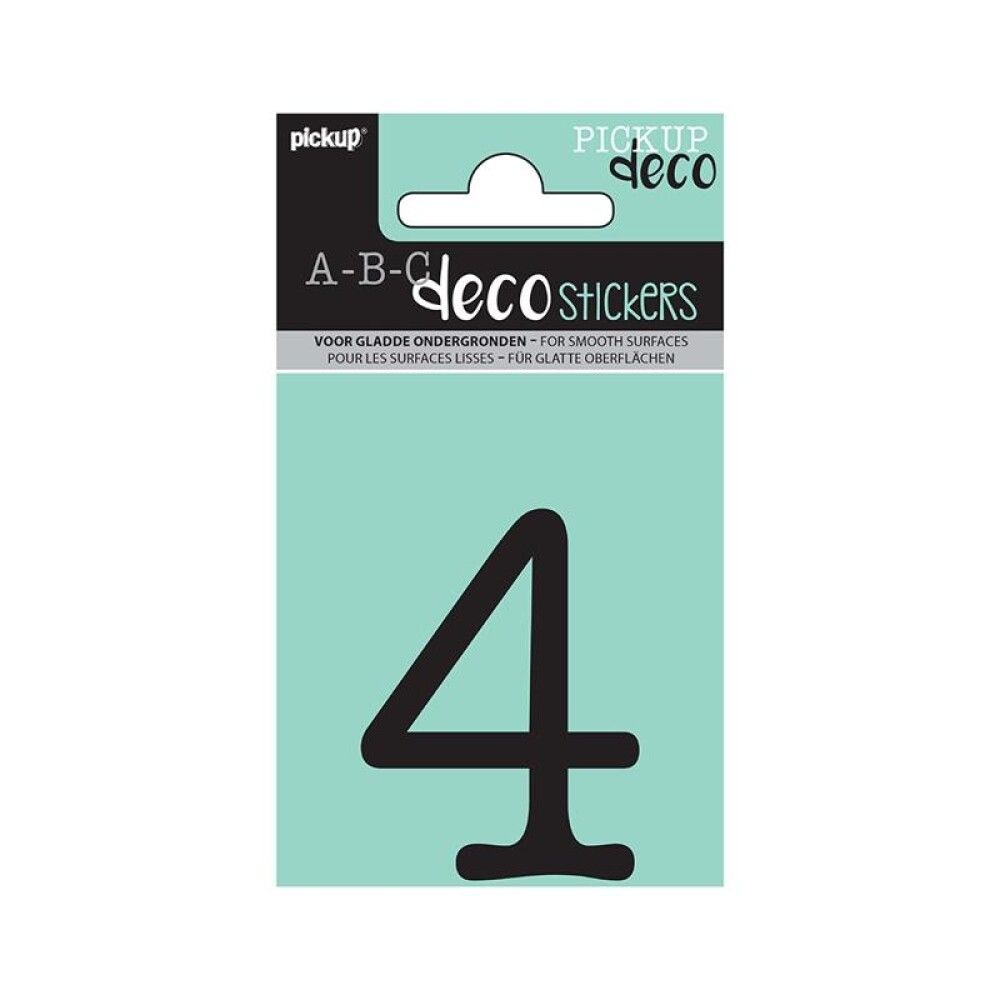 SKILT PICKUP ABC DECO MAUD 60 MM 4 SORT