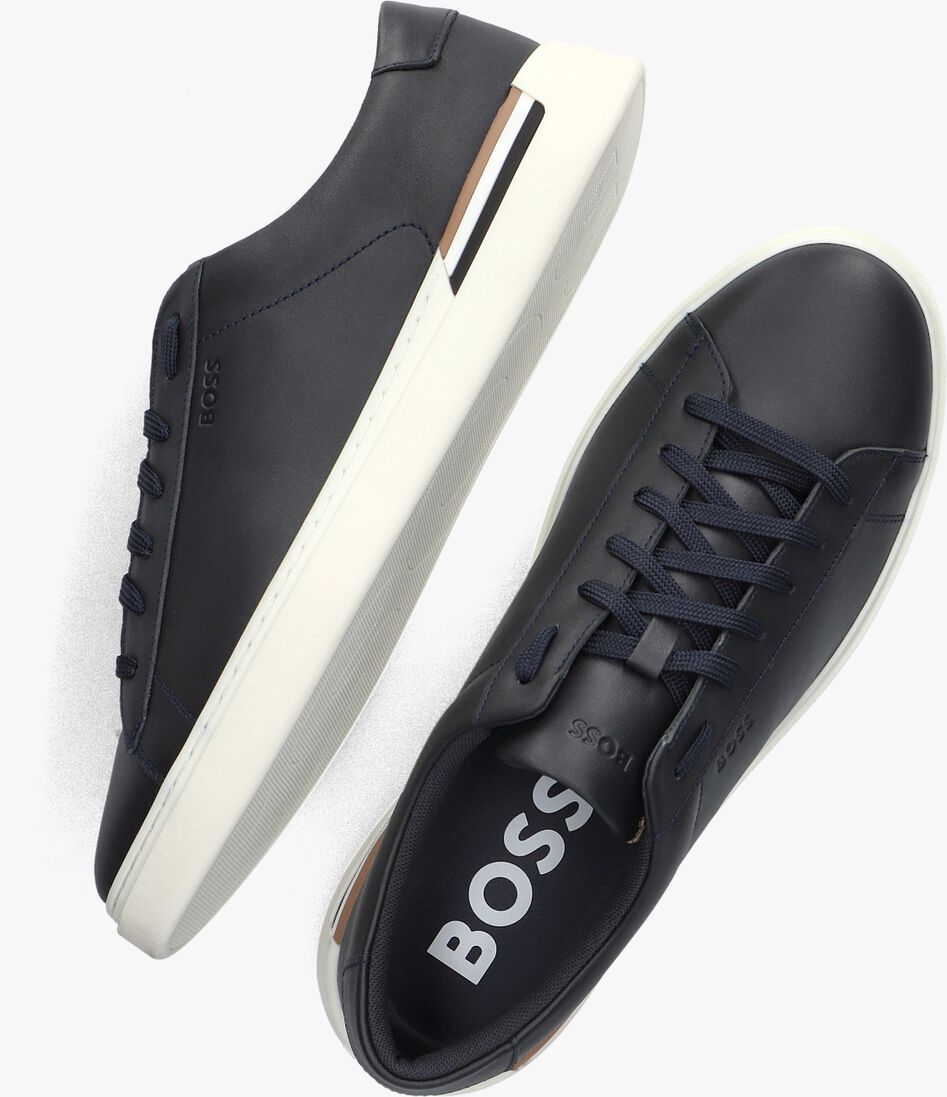 BOSS blauwe boss lage sneakers clint tenn