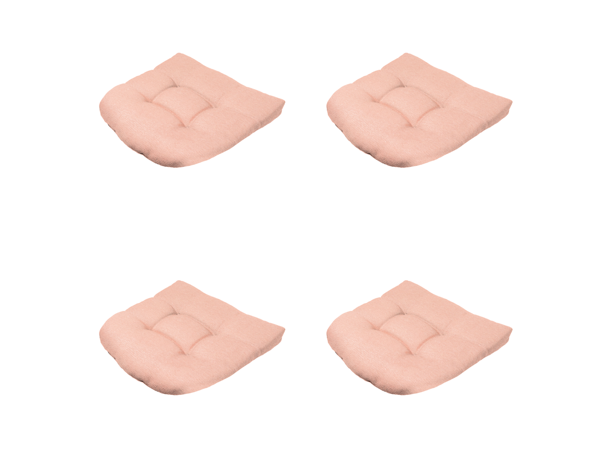 Madison Napels Pink zitkussen - Set van 4