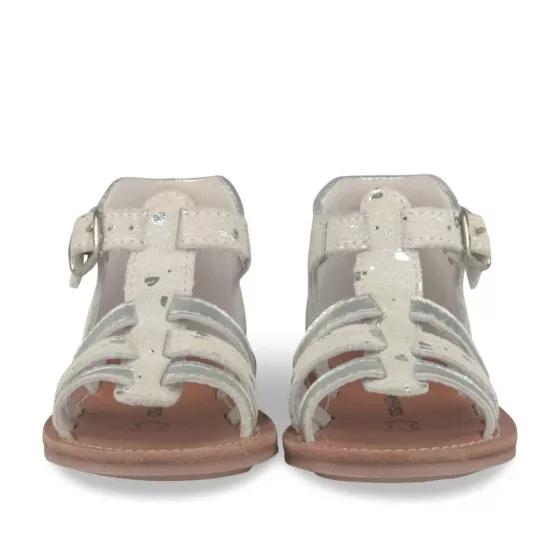 Sandales BLANC FREEMOUSS GIRL CUIR