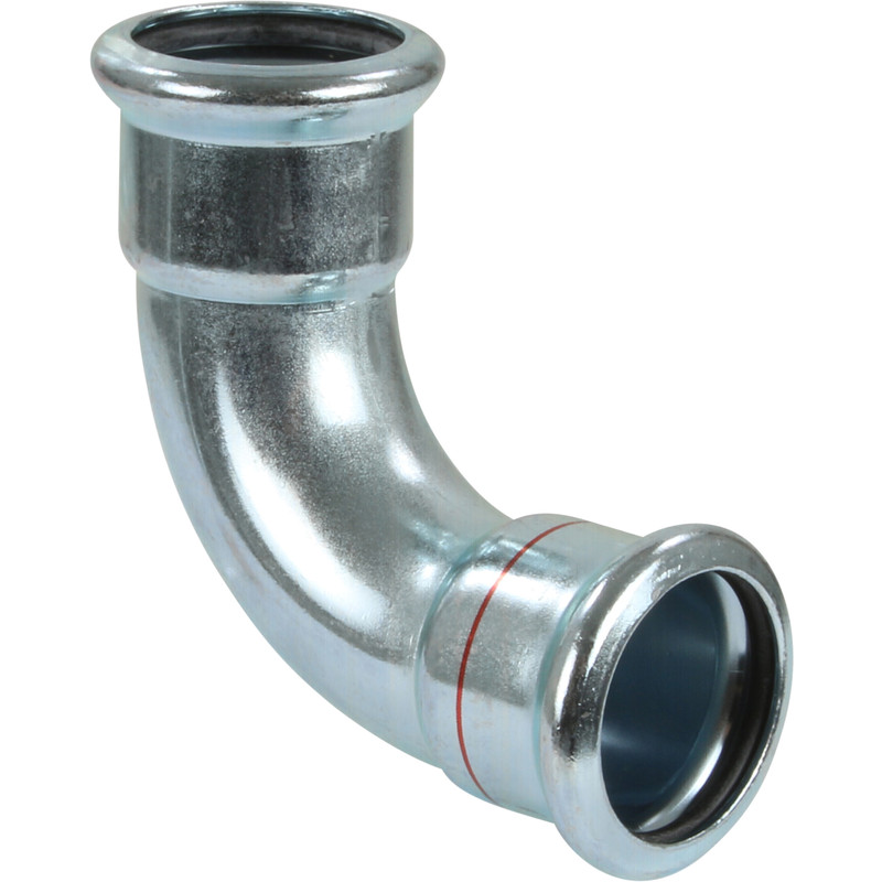 VSH Xpress staal pers bocht 90° 28mm