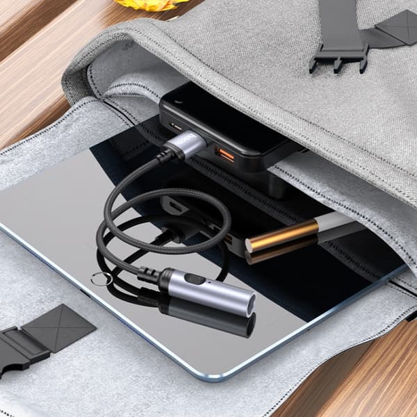 Sigarettenner med USB og fleksibel design