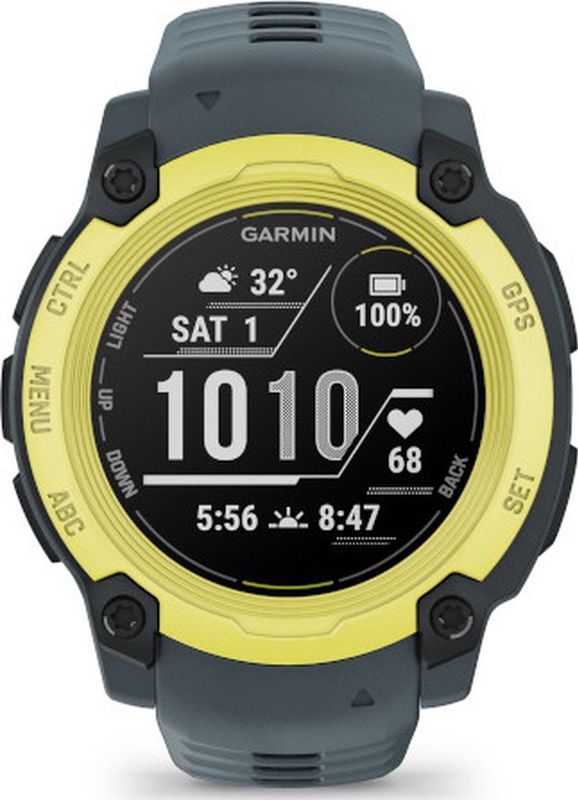 Garmin - Instinct E - GPS Horloge - Electric Lime - Siliconen Band