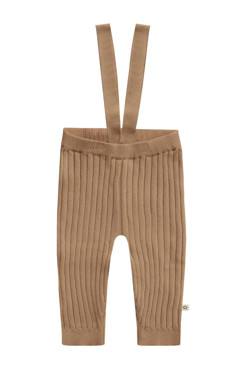 Your Wishes broek met vaste bretels bruin