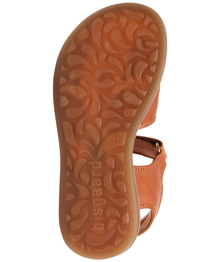 Leder-Sandalen BARBARA in cognac