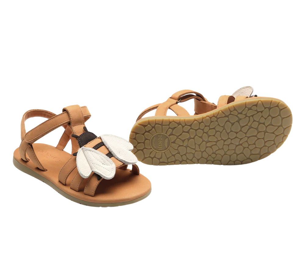 Iles Sky Sandals | Bee | Toffee Nubuck