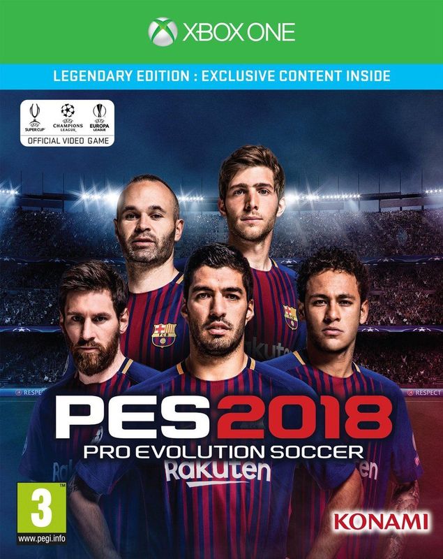 Pro Evolution Soccer 2018 - Legendary Edition - Steelbook - USB Stick - 1000 MyClub Points