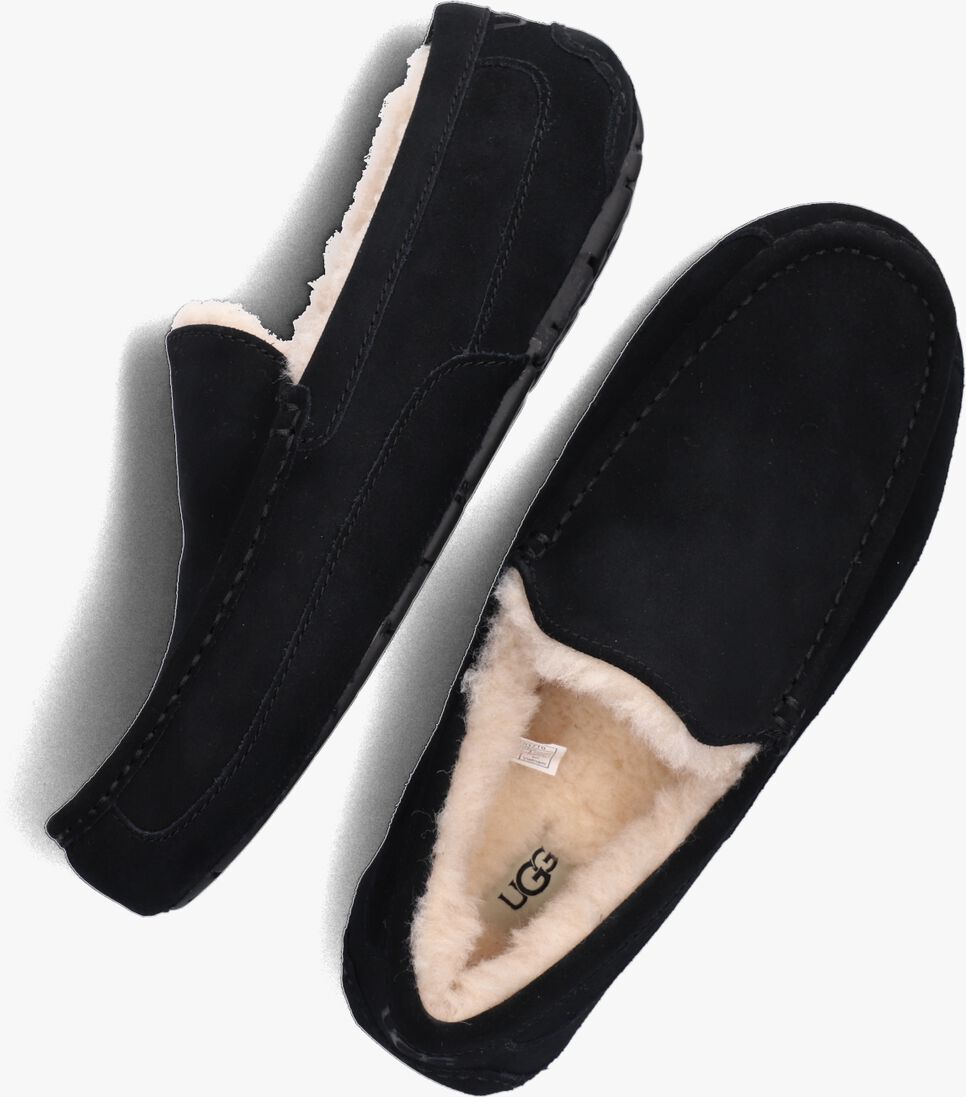 UGG zwarte ugg pantoffels ascot