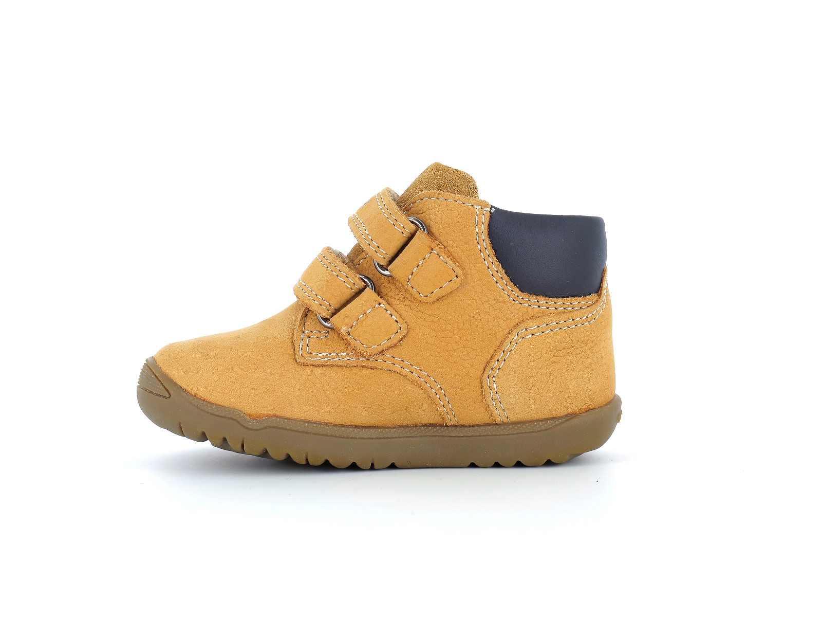 Geox-B MACCHIA BOY-B164NC Cuir Camel