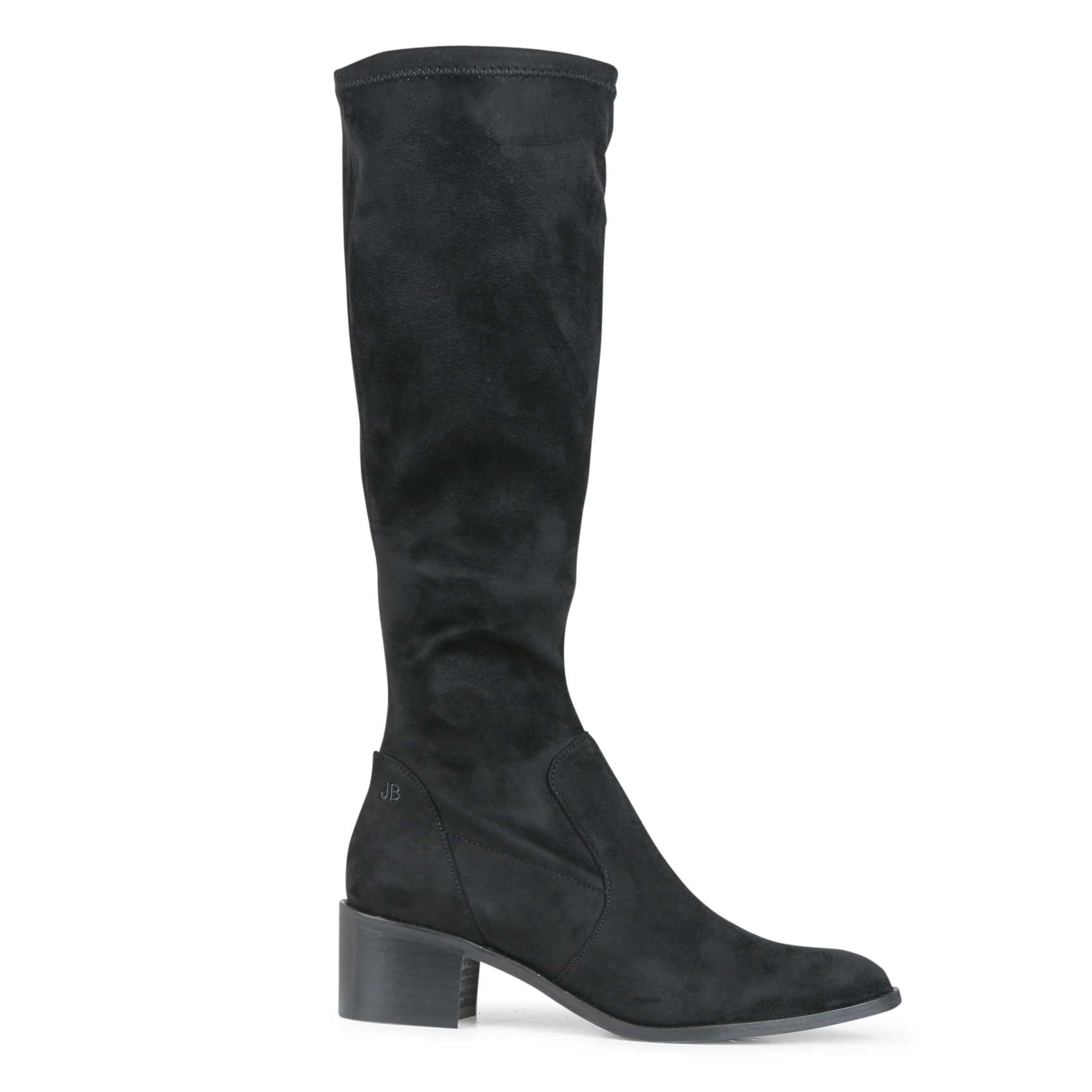 JOE - Bottes en cuir velours | Noir
