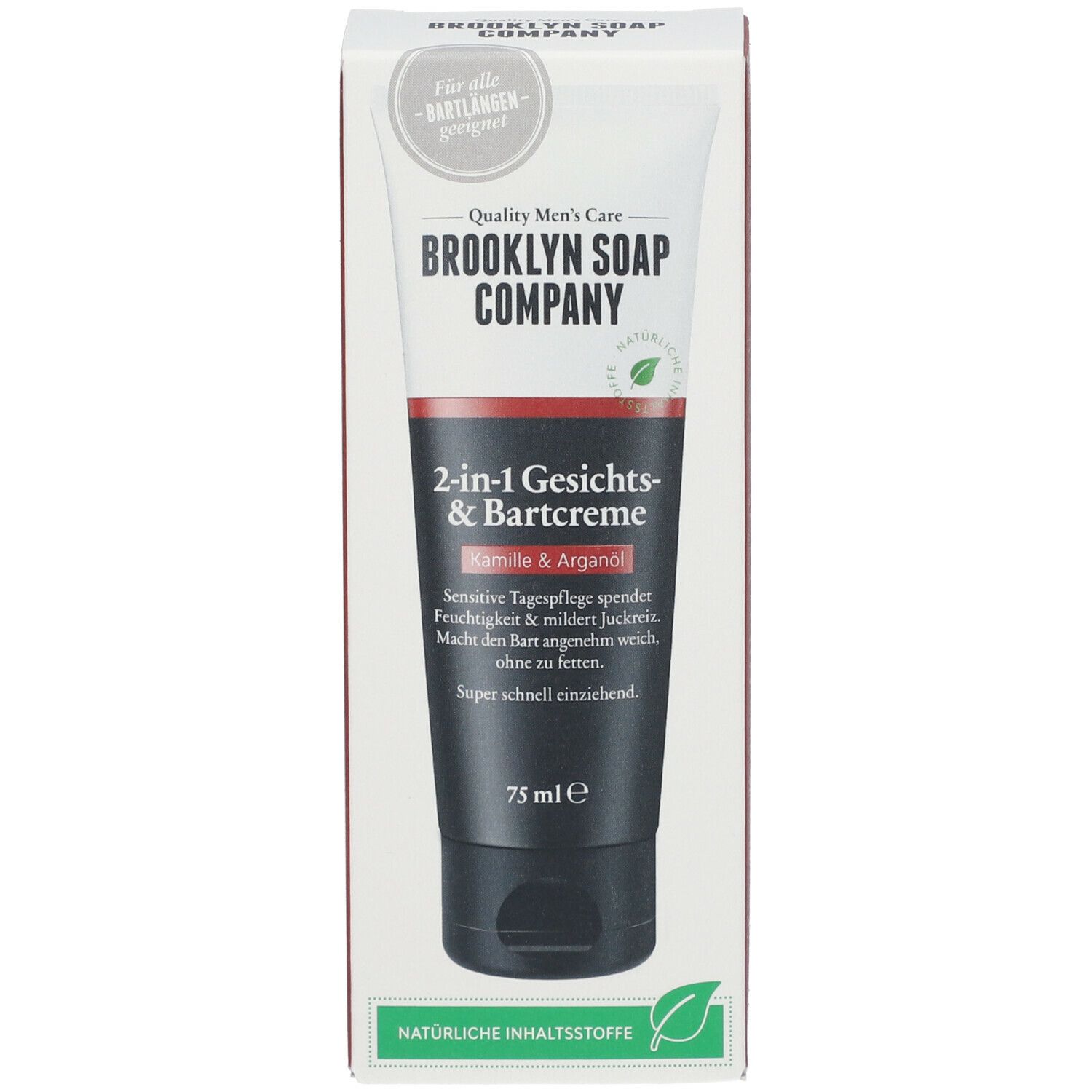BROOKLYN SOAP 2-in-1 Gesichts- & Bartcreme