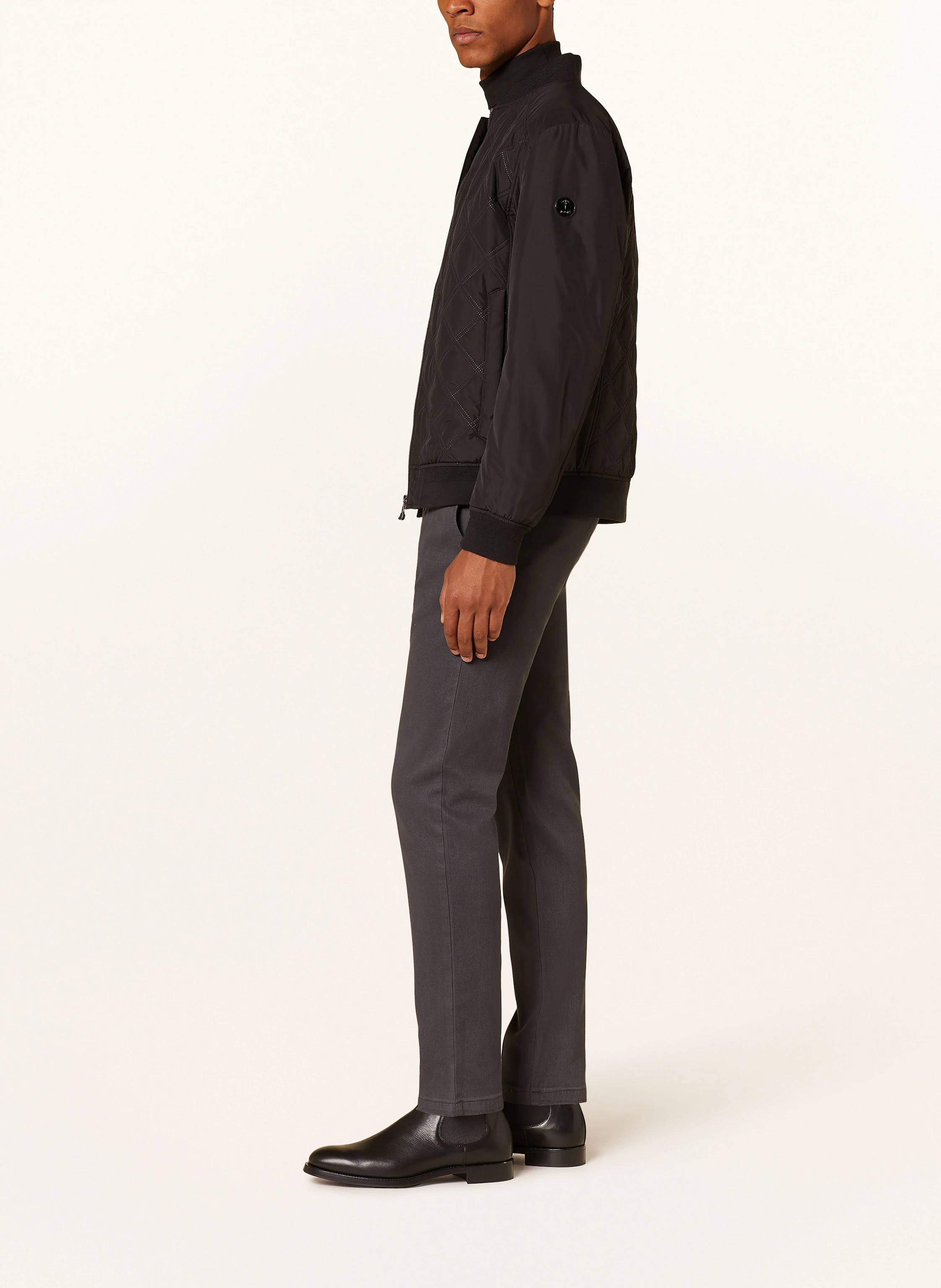 STROKESMAN'S Piqué-Chino Slim Fit