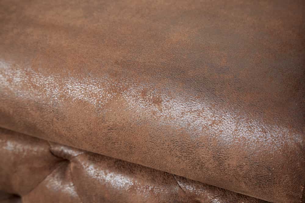 Design Chesterfield Sessel MODERN BAROCK 120cm antik braun Microfaser mit Federkern