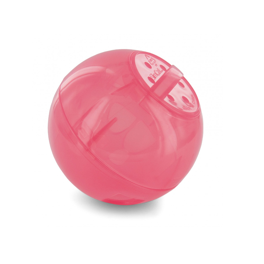 Bola de petisco rosa Nayeco Slimcat para gatos
