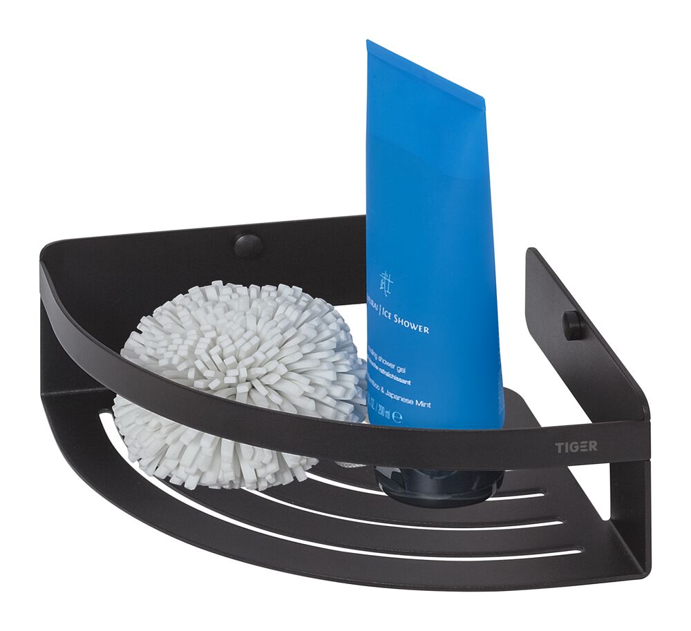 Tiger Caddy douchemand hoek 18,4cm zwart