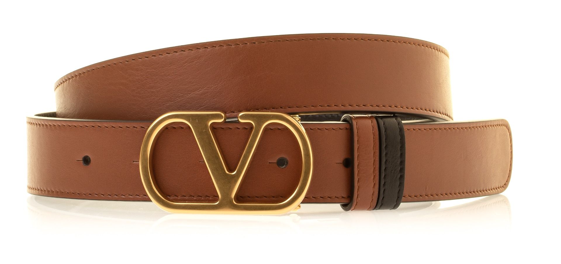 Valentino Garavani Vlogo Signature Reversible Belt
