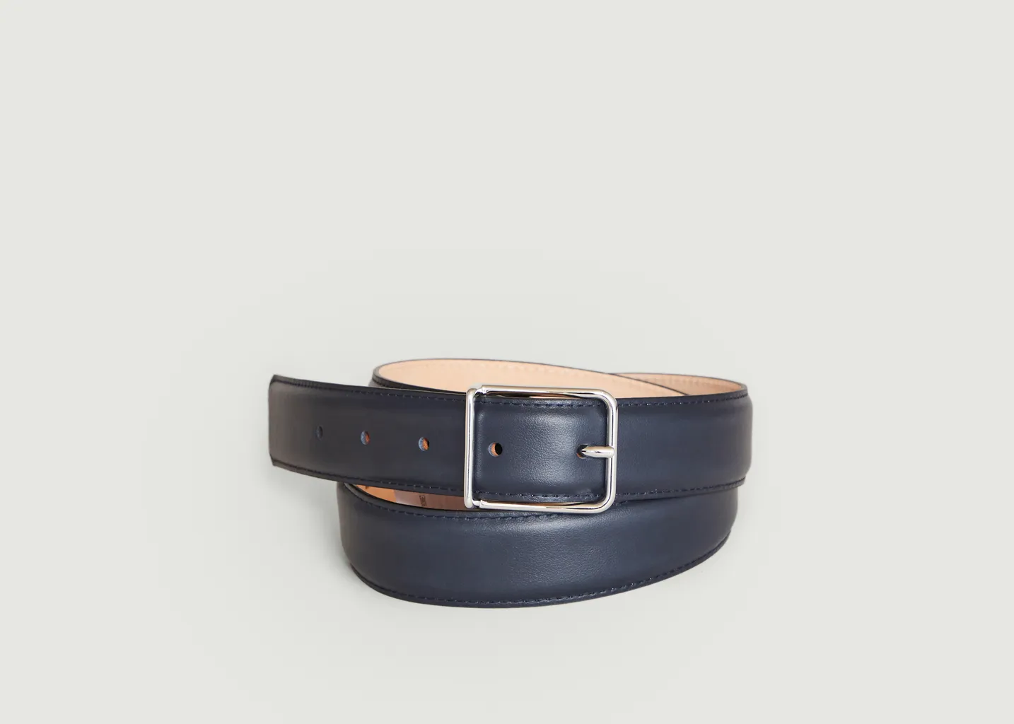 Ceinture Boucle Argentée Maison Boinet