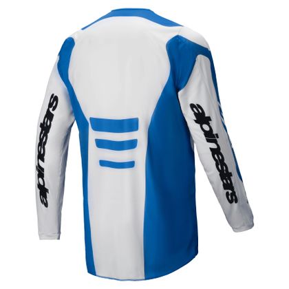 Maillot cross Alpinestars FLUID - HAUL 2025 - Bleu / Blanc
