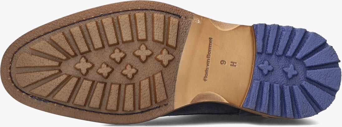blauwe floris van bommel nette schoenen sfm-50141 crepi