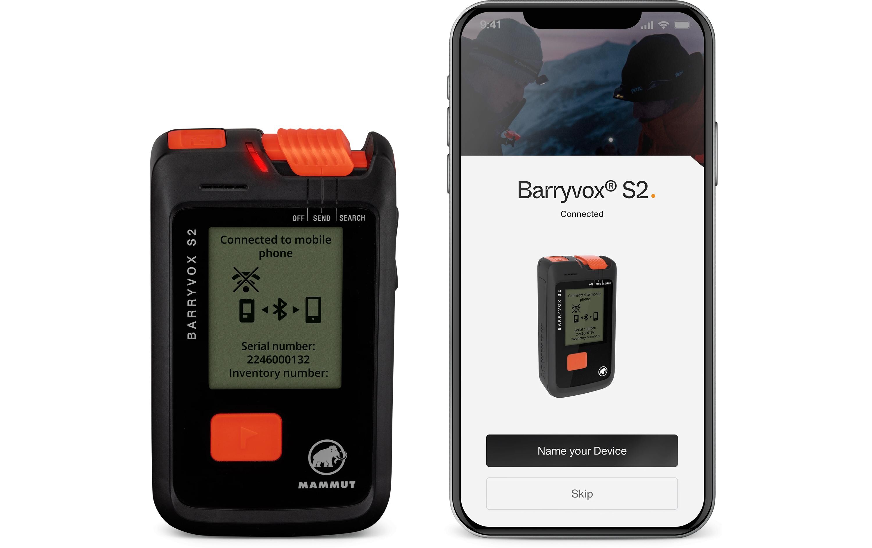 Barryvox S2 Schwarz<br>LVS für schnelle und einfache Suche