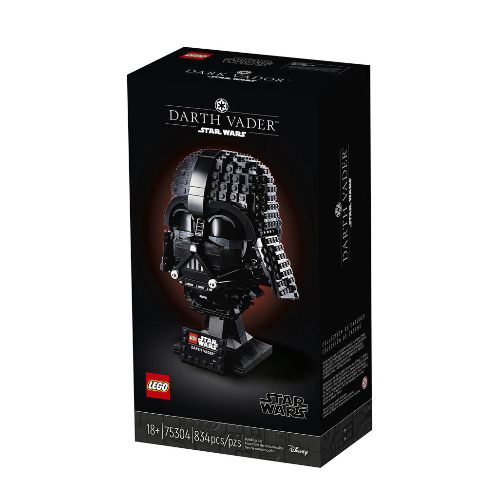 Darth vaderDarth Vader helm Bouwpakket voor Volwassenen en Decoratie 75304