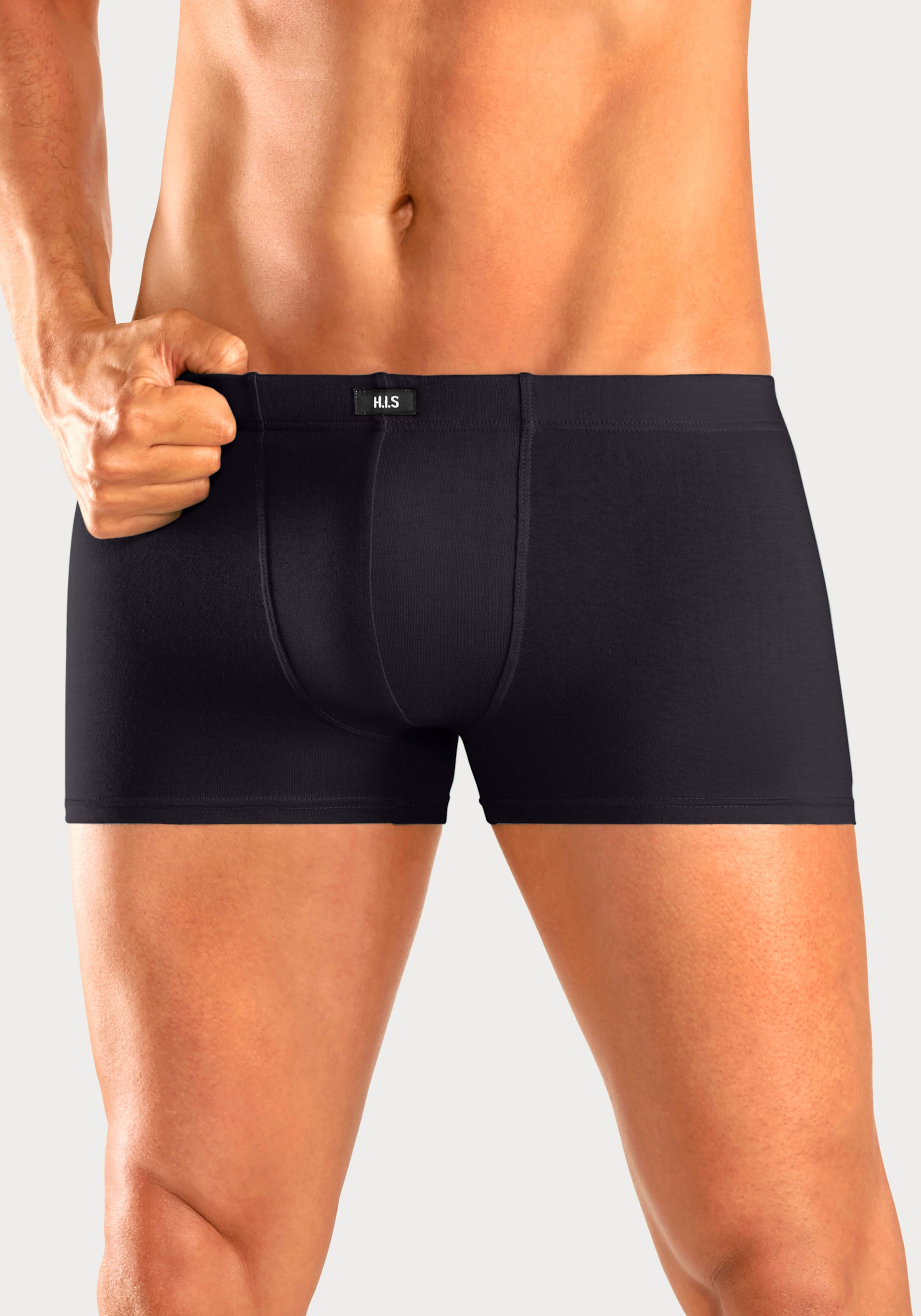H.I.S Boxer in schwarz, weiß