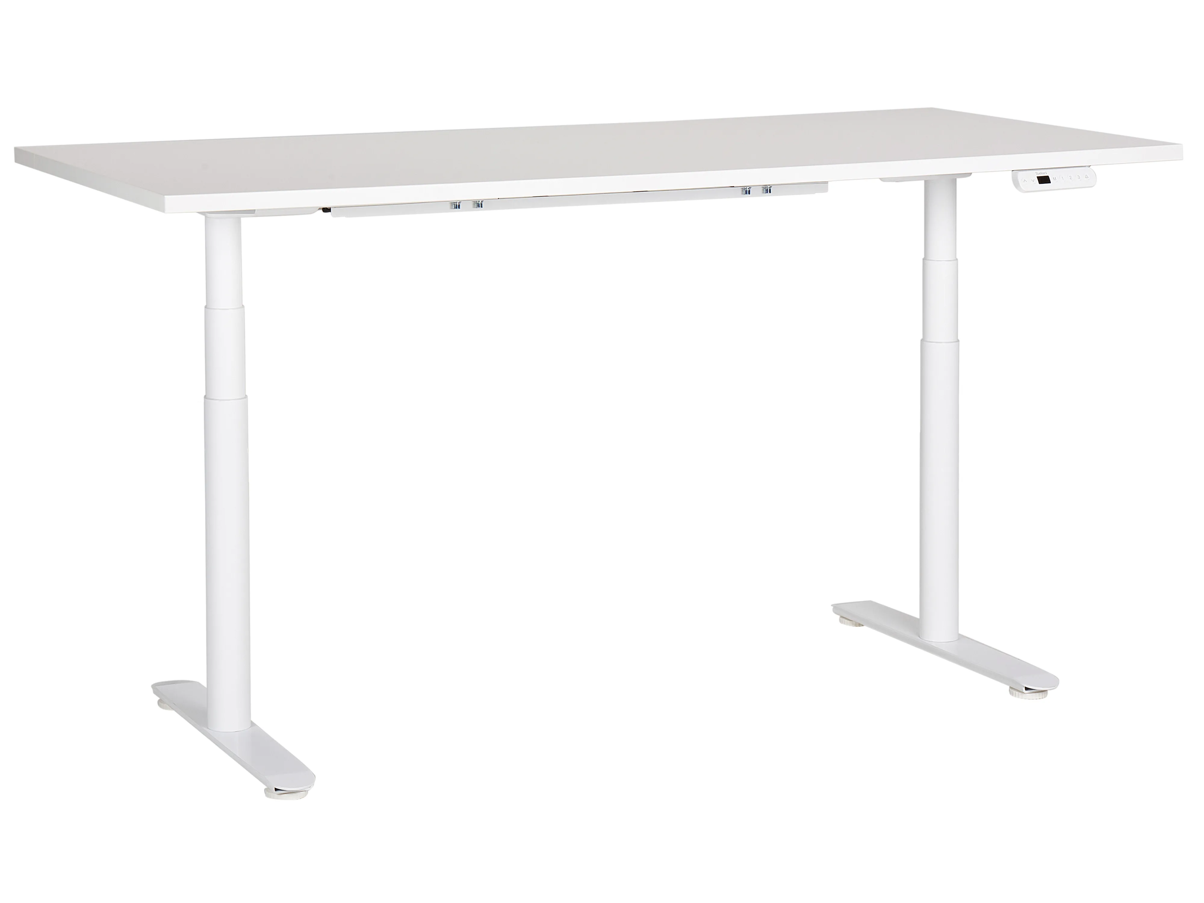 Elektrisch verstelbaar sta-bureau DESTINAS Wit 180 cm 80 cm