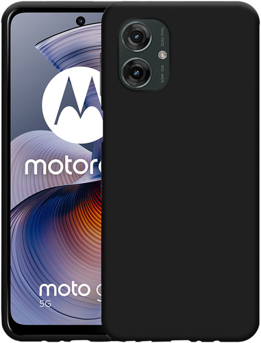 Just in Case Soft Design Motorola Moto G75 Back Cover Zwart