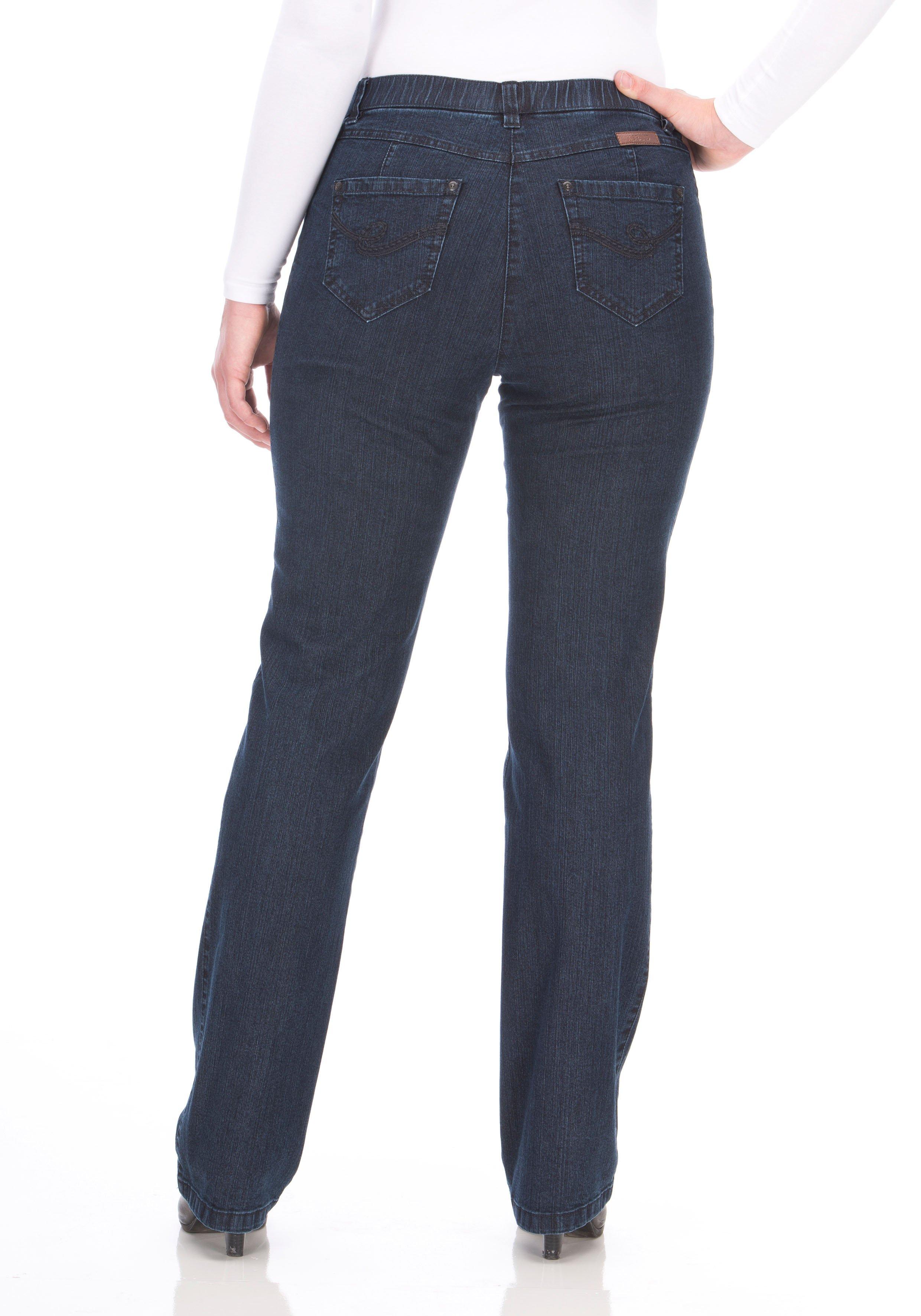 Jeans in Quer-Stretch-Qualität, mit Komfortbund