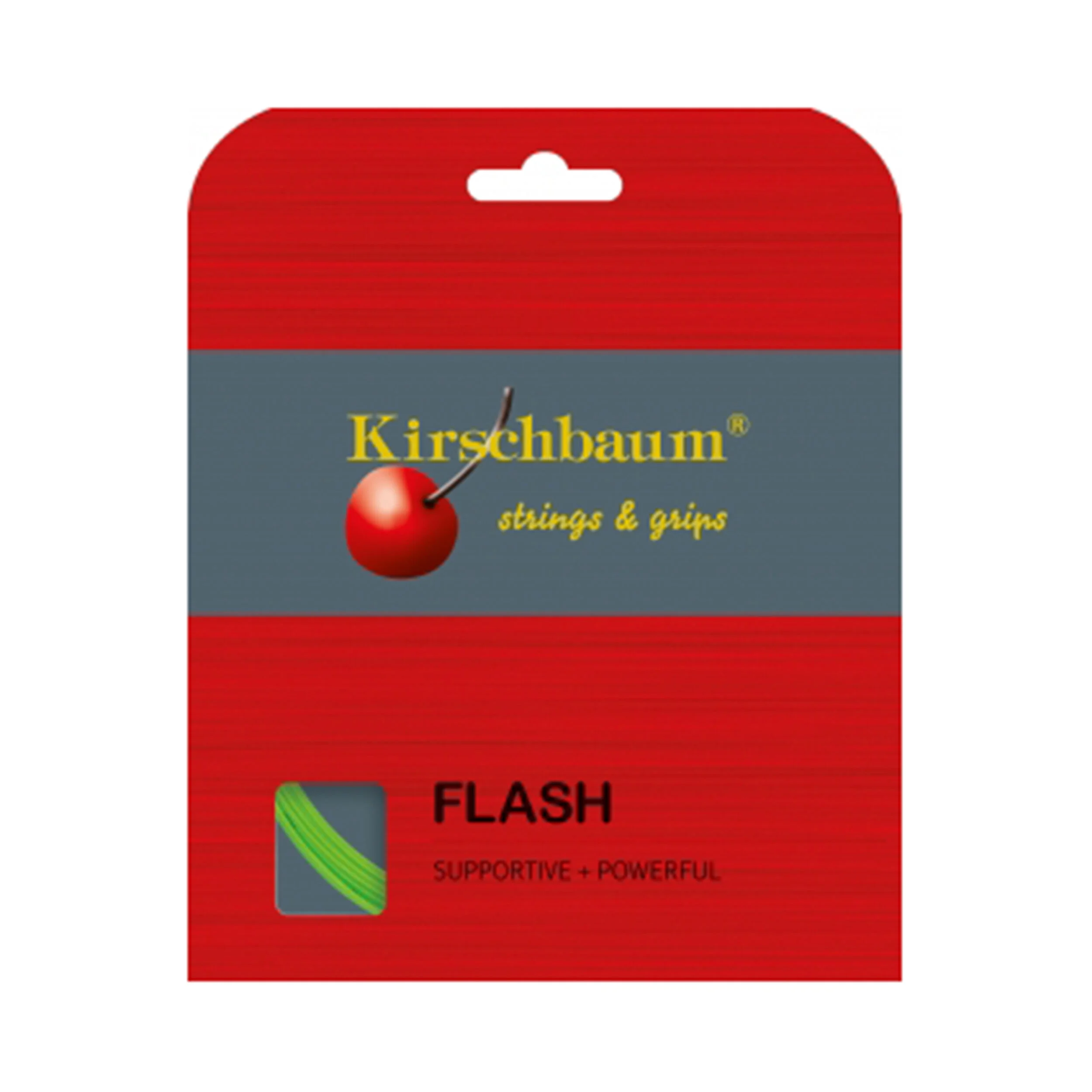 Kirschbaum Flash Cordage En Garniture - Vert
