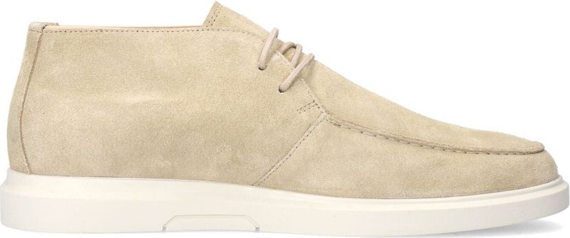 Manfield - Veterlaarzen - Beige - Suède