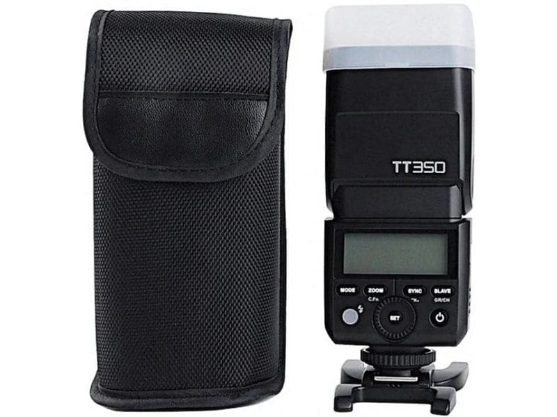 Godox Mini-Kamera-Blitz TT350S Vielseitiges Systemblitzgerat mit HSS und drehbarem Kopf