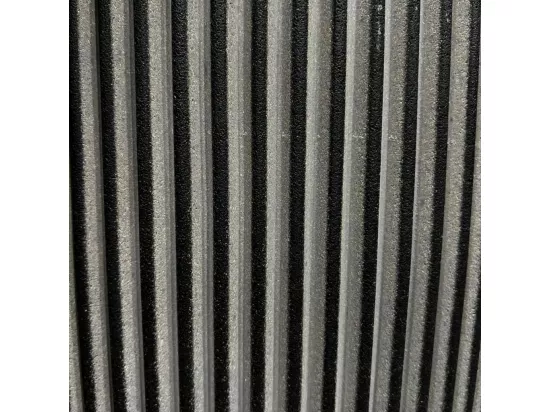 Jardinière Groove 35x34 cm anthracite