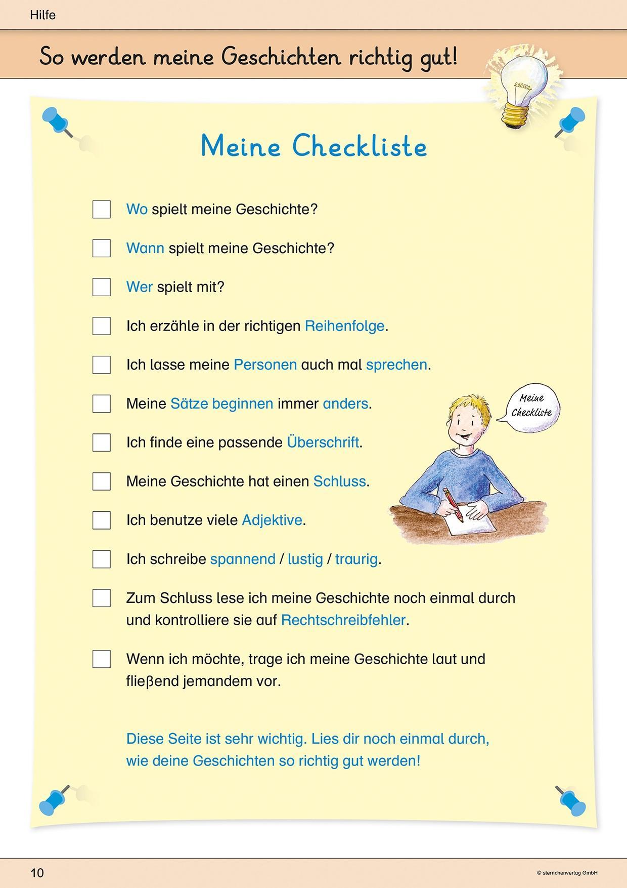 Ich kann Geschichten schreiben Teil 1 und 2 im Set - 2 Schülerarbeitshefte für die 2. bis 4. Klasse