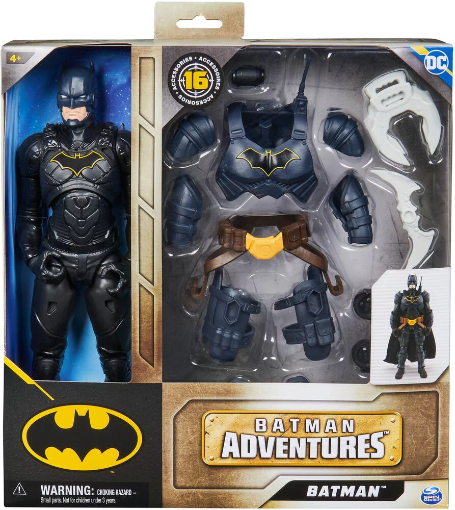 DC COMICS BATMAN - PACK FIGURINE 30 CM ET ACCESSOIRES