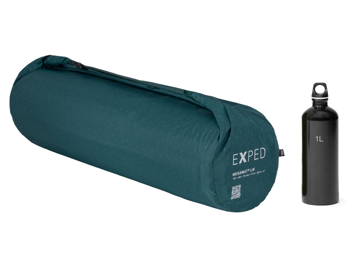 Exped MegaMat LW self inflating slaapmat - Cypress Green