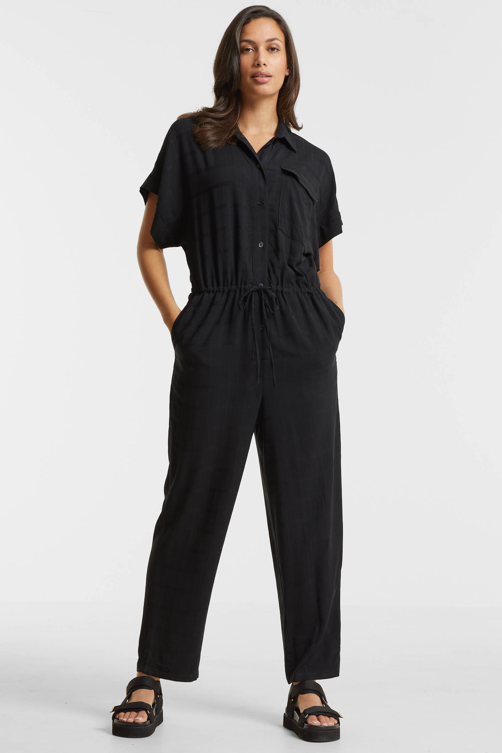 anytime Jumpsuit zwart