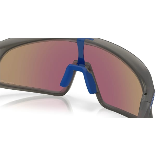 Lunette vélo OAKLEY RSLV MATTE GREY SMOKE/PRIZM SAPPHIRE