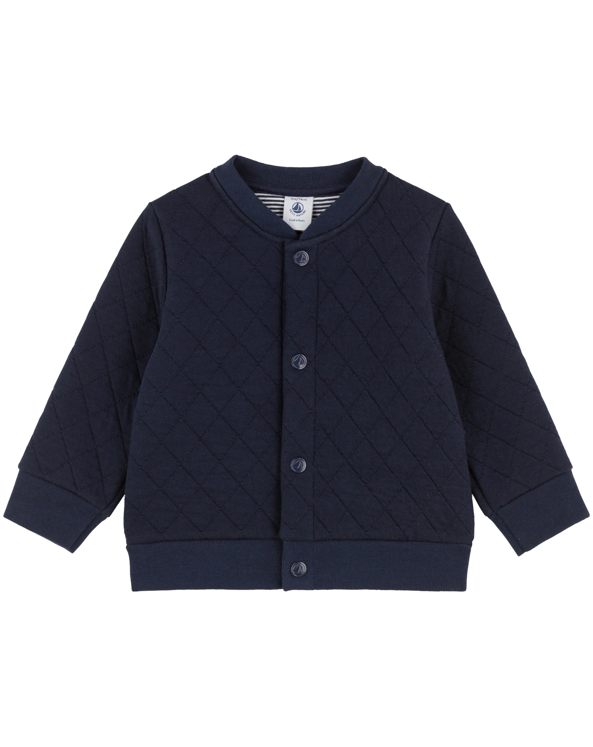 Sweatjacke BAZAR in smoking