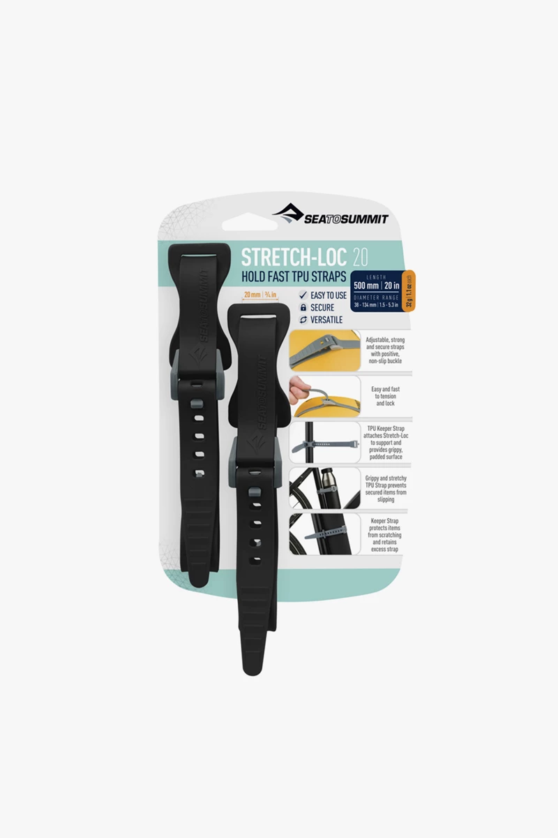Sea to Summit 2-Pack Stretch-Loc 500 mm Riemen
