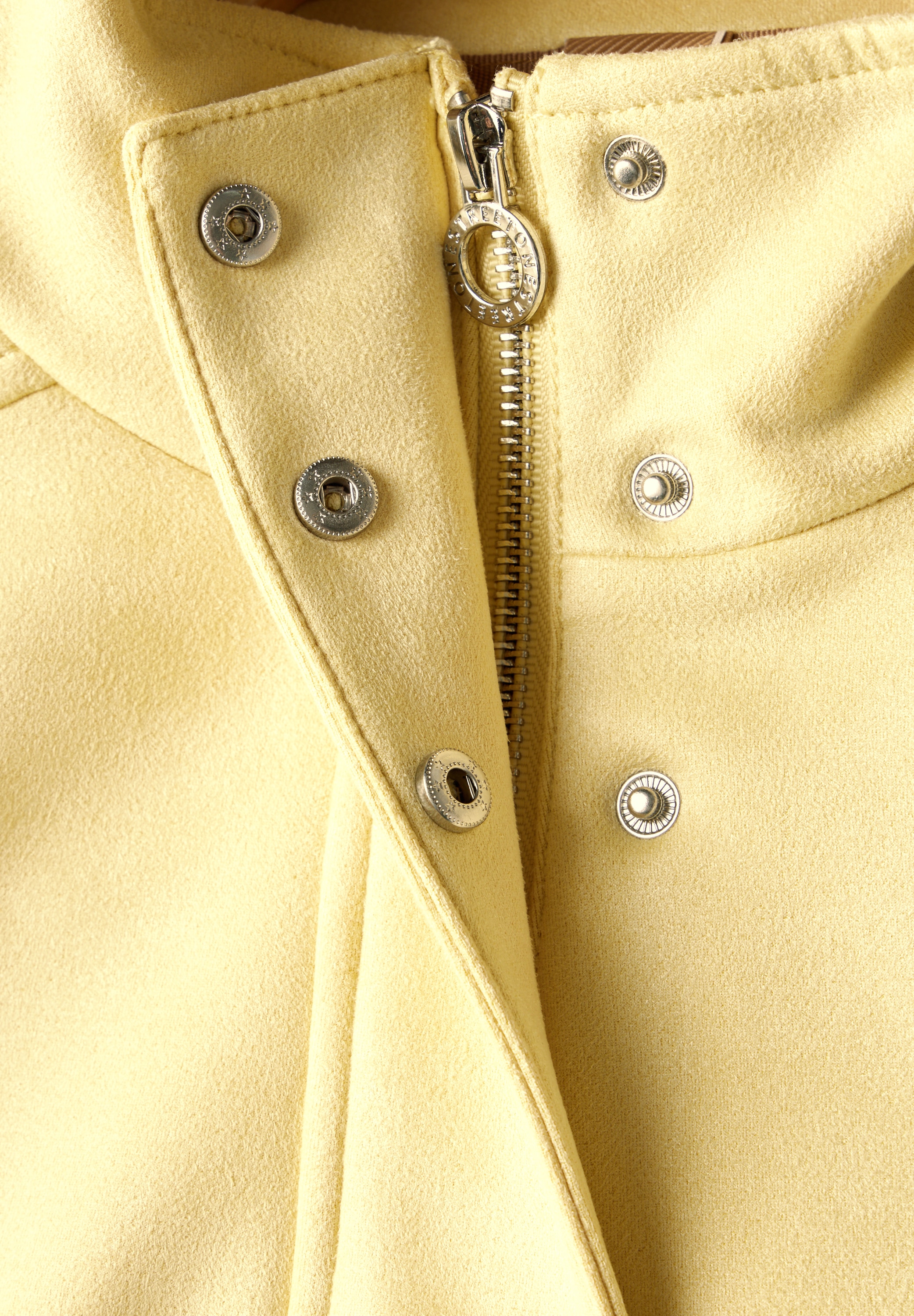 STREET ONE Kurzblazer , Kurze Jacke aus Velours