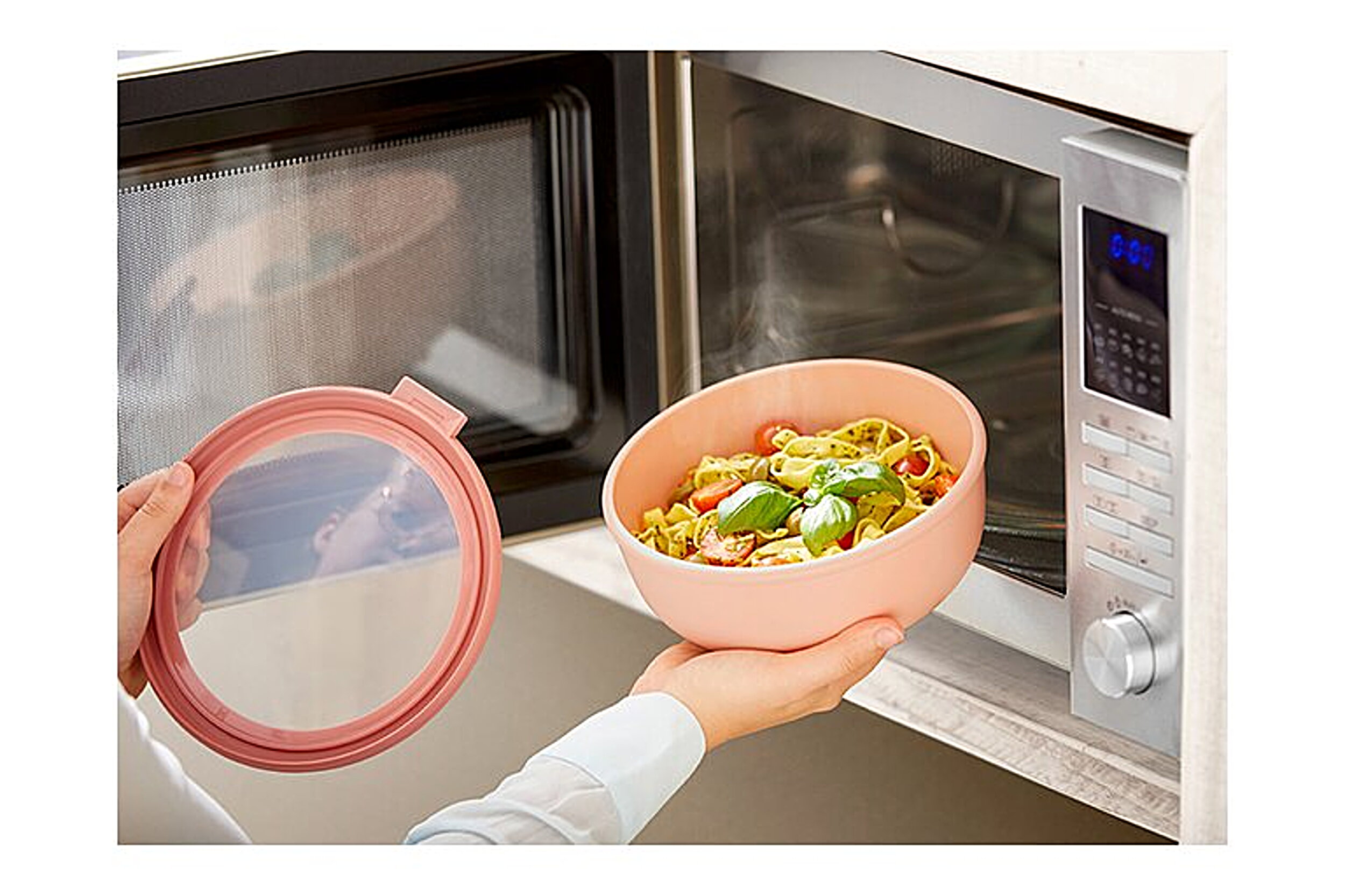 Mepal Cirqula 3-delige set ronde vershouddozen - Black