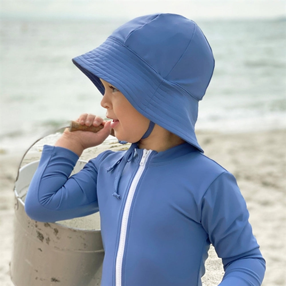 Blue Frey Hat - Petit Crabe → Luksusbaby.dk