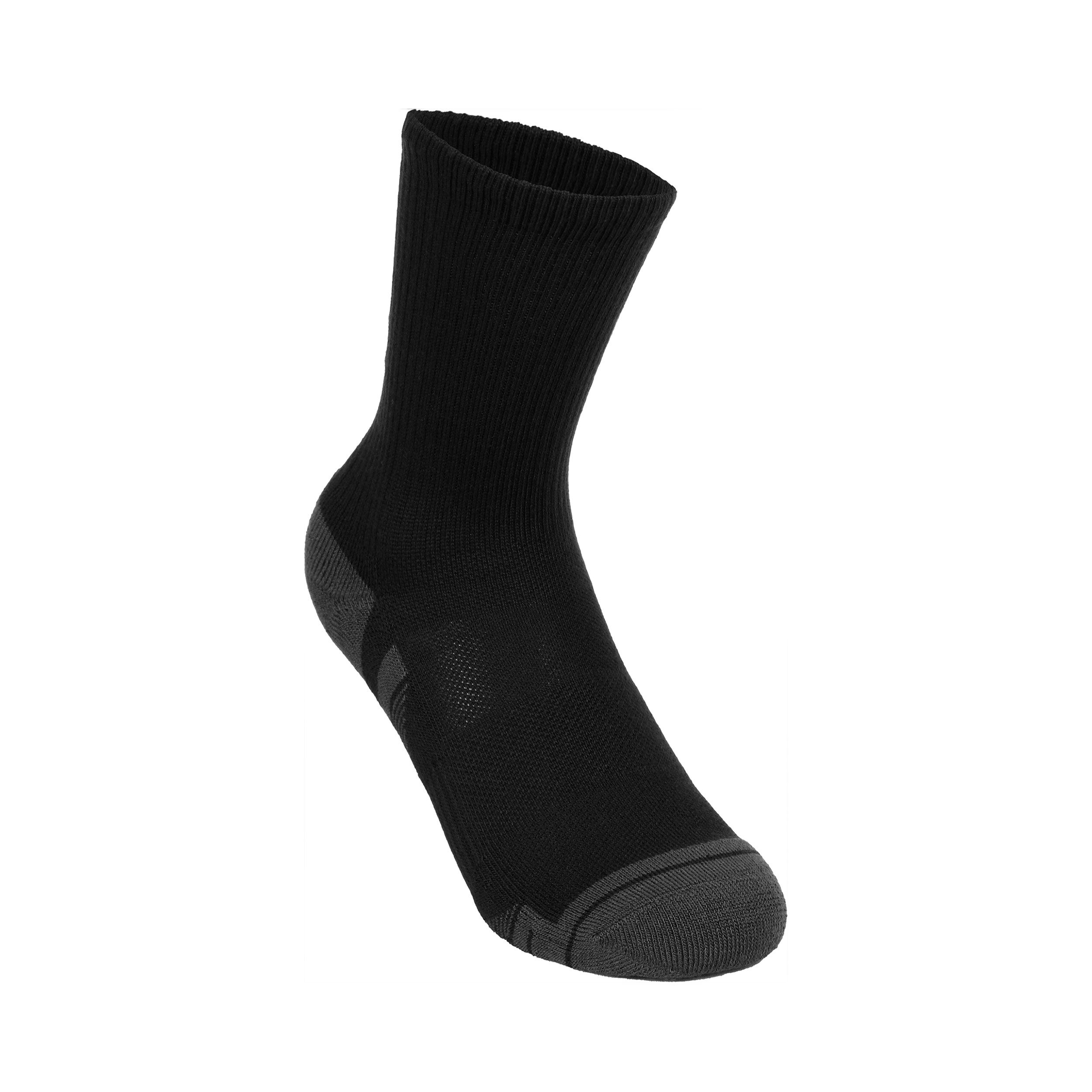 Under Armour Performance Tech Crew Chaussettes De Sport Pack De 3 - Noir