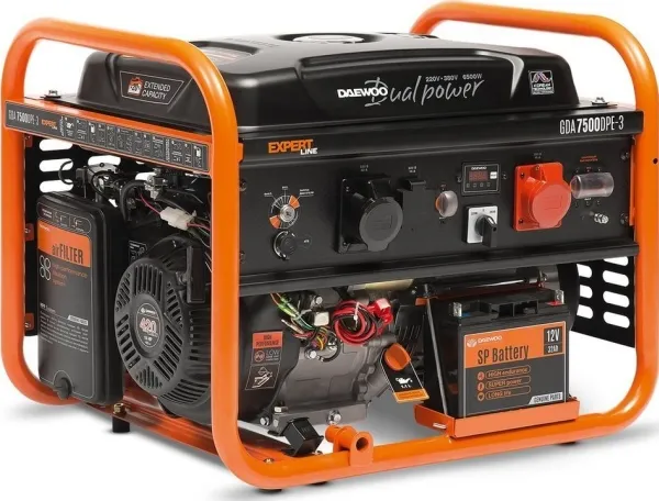 Daewoo GDA 7500DPE-3 6500 W 3-faset generator