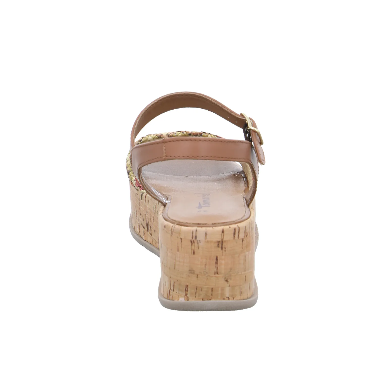 TAMARIS Sandalette Cognac Textil