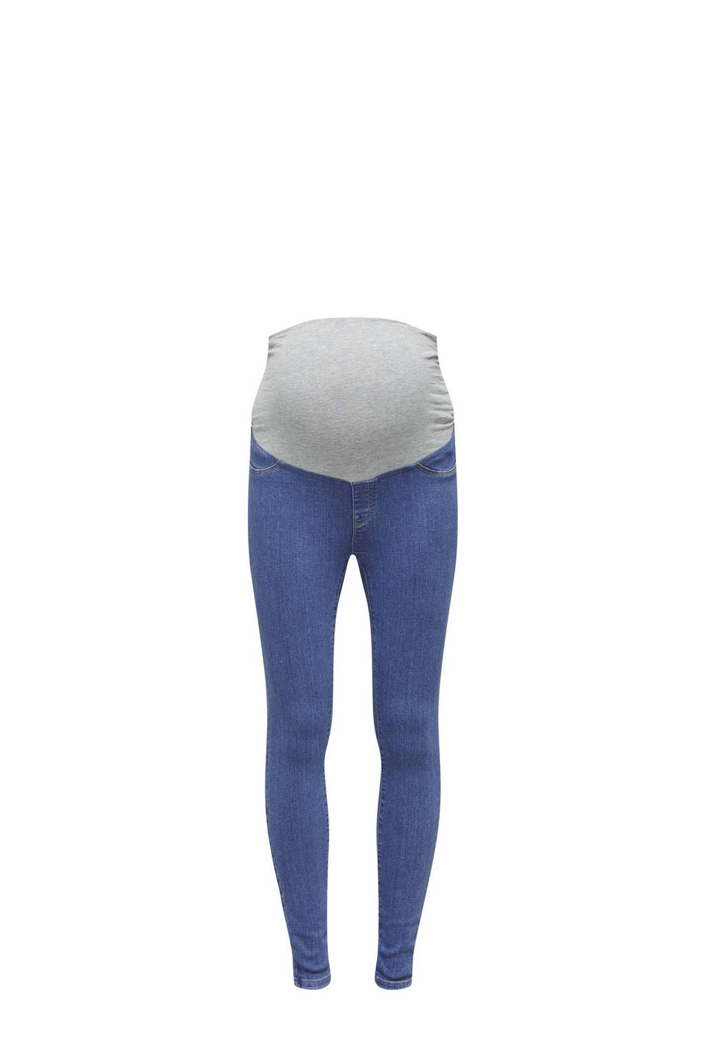 ONLY MATERNITY skinny zwangerschapsjeans OLMRAIN stonewashed