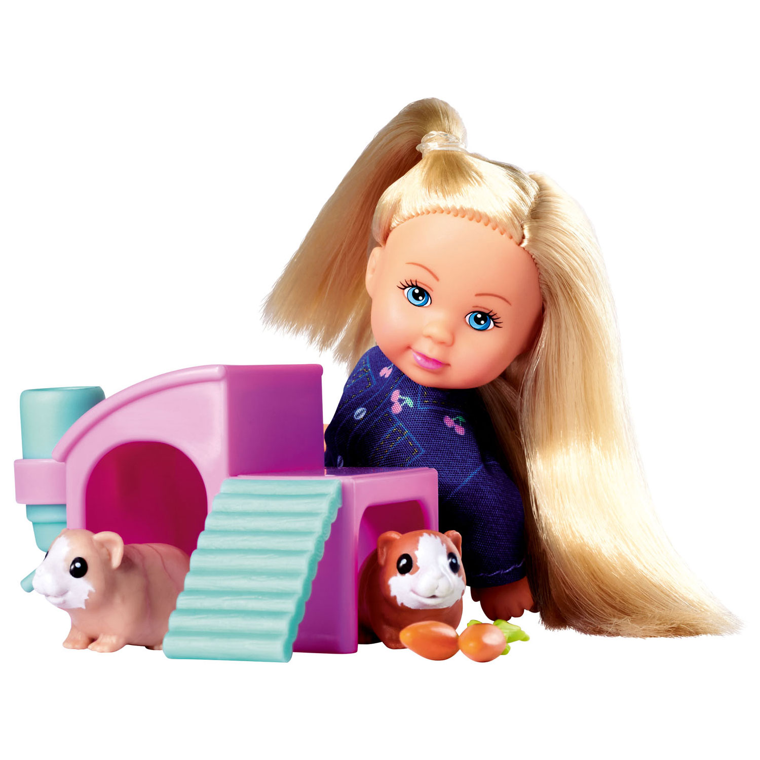 Evi LoveMini Pop met Guinea Pigs