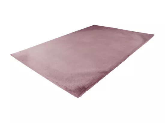Tapis Uni Doux à Poils Longs 