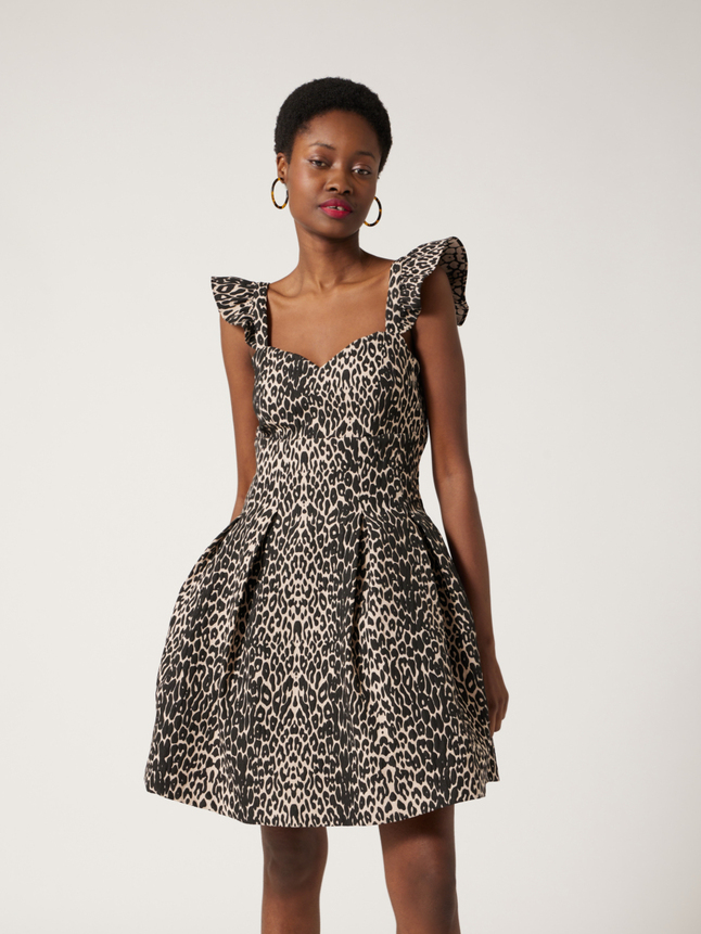Robe imprimée animalier